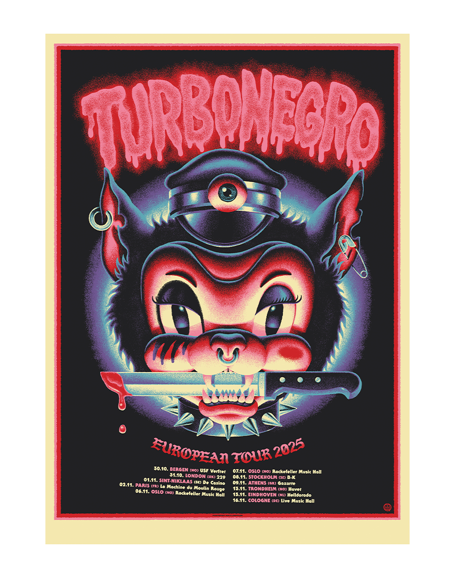 EUROPEAN TOUR POSTER