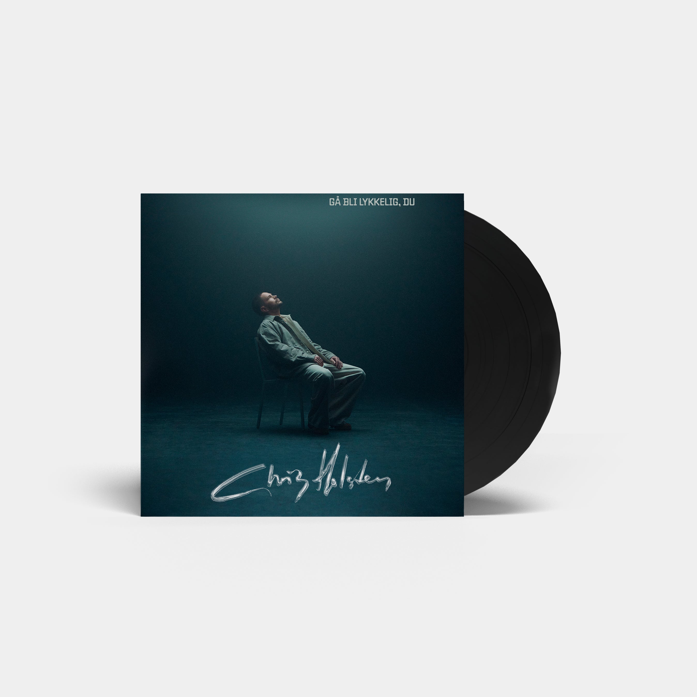 Gå bli lykkelig, du (VINYL) SIGNERT