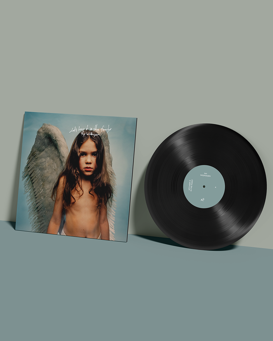 FAY WILDHAGEN LET'S KEEP IT IN THE FAMILY VINYL - SIGNERT